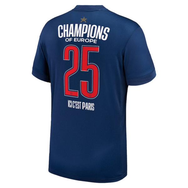 Special Edition PSG Nike Home Stadium Shirt 2024-25 - Kids - Champions of Europe 2025
